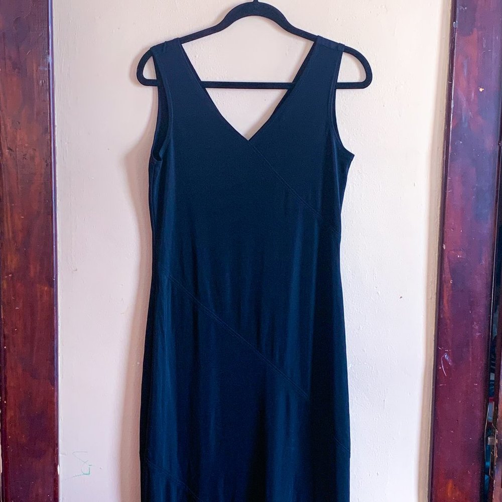 Vintage Express Tricot Black Dress